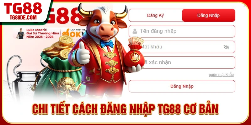 Chi tiết cách đăng nhập TG88 cơ bản