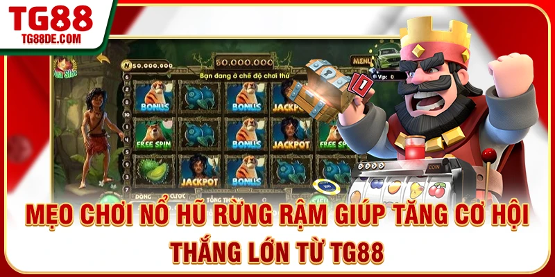Mẹo chơi nổ hũ rừng rậm giúp tăng cơ hội thắng lớn từ TG88